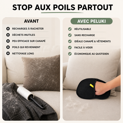 Brosse Anti-Poils Réutilisable