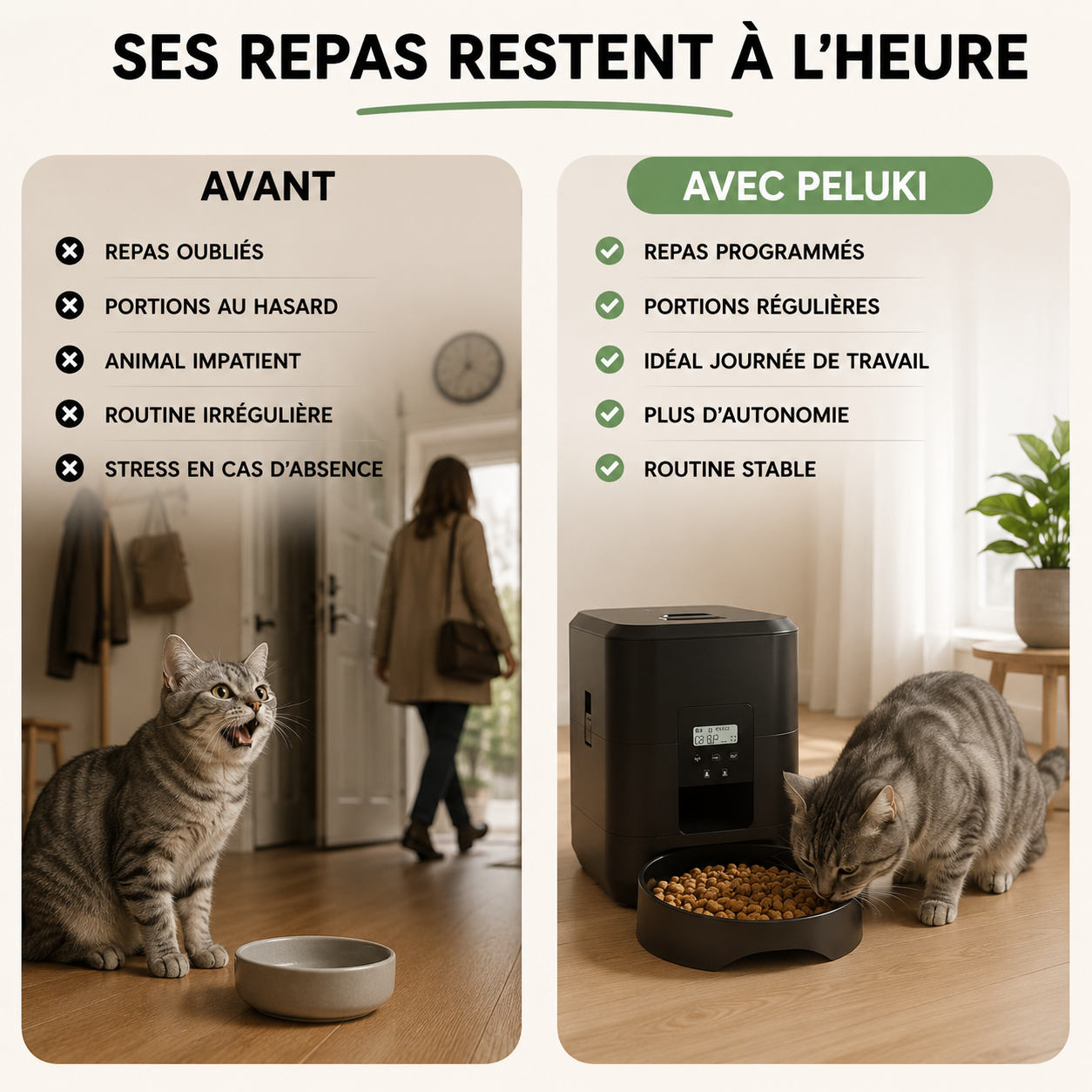 Distributeur de Croquettes  Automatique & Programmable