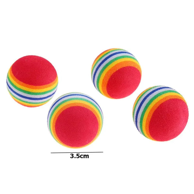 Balles de Jeu pour Chat & Chien Lot de 5