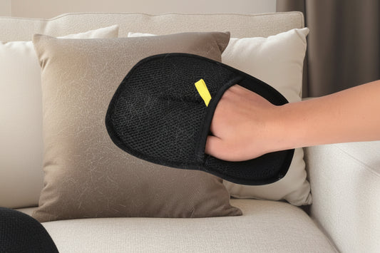 Gant de toilettage anti-poils pour chien et chat - brosse pour chat poil long