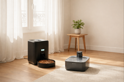 Pack Tranquillité Fontaine + Distributeur Automatique Chien & Chat