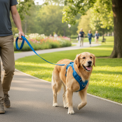Harnais anti-traction pour chien Respirant & réfléchissant